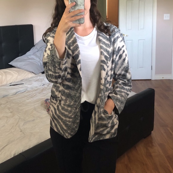 Raquel Allegra Jackets & Blazers - Raquel Allegra Silk Blazer